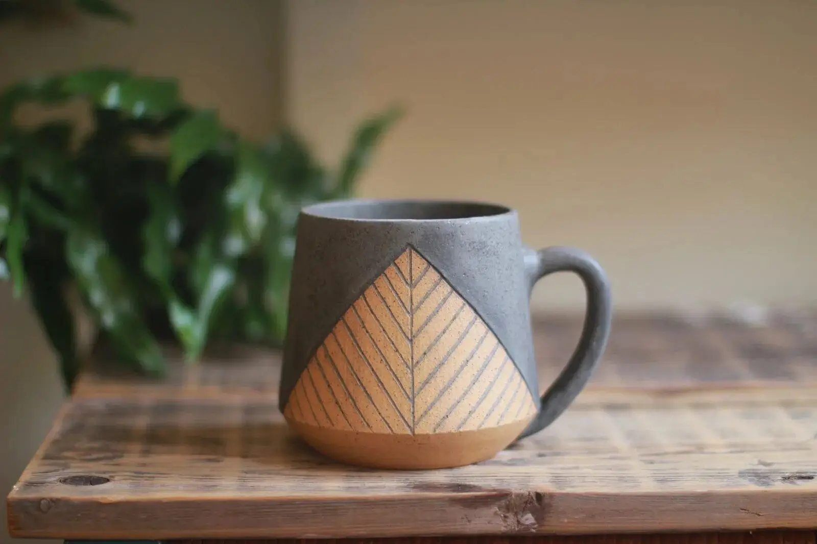 Hand-Thrown Ceramic Mugs