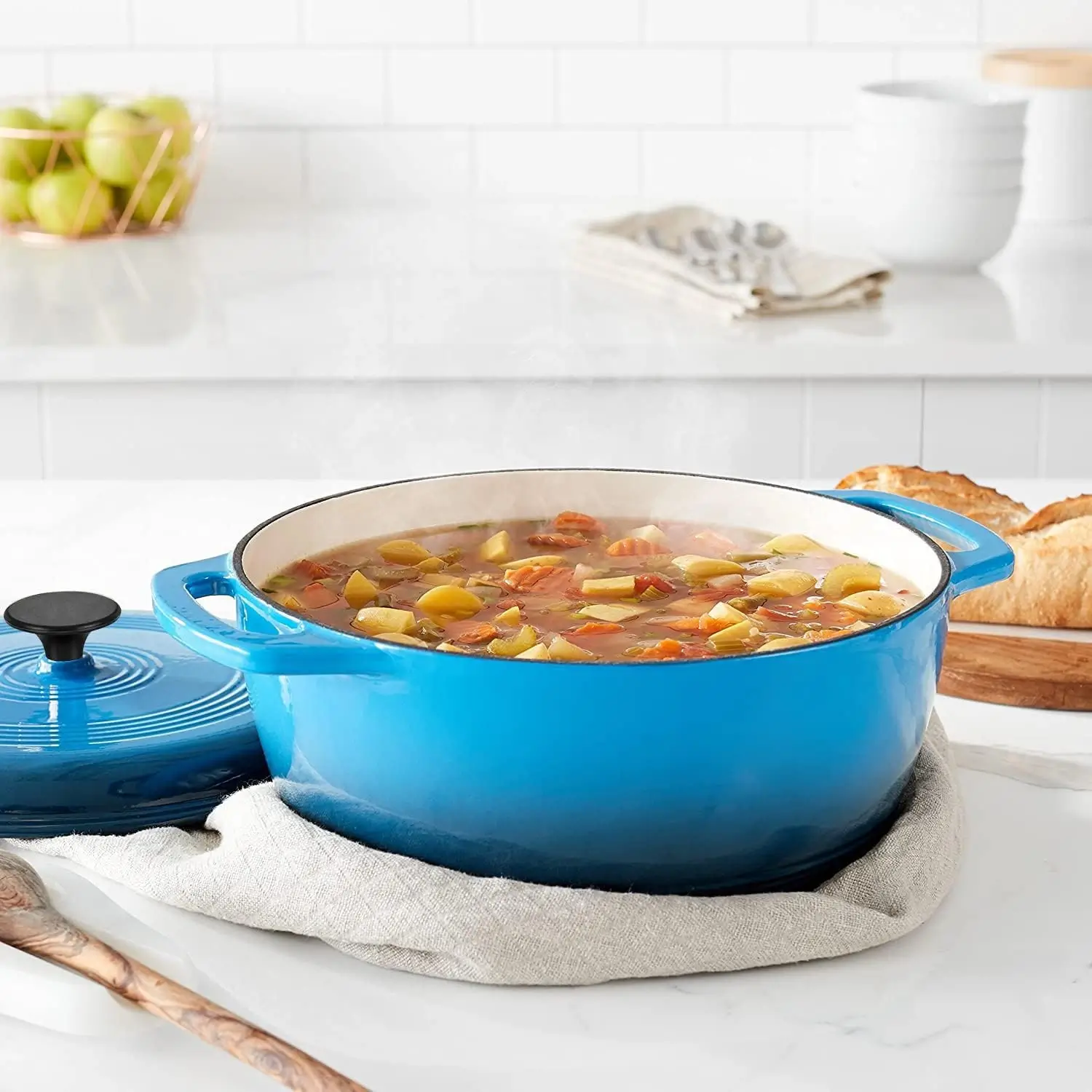 Enameled Cast Iron Pot