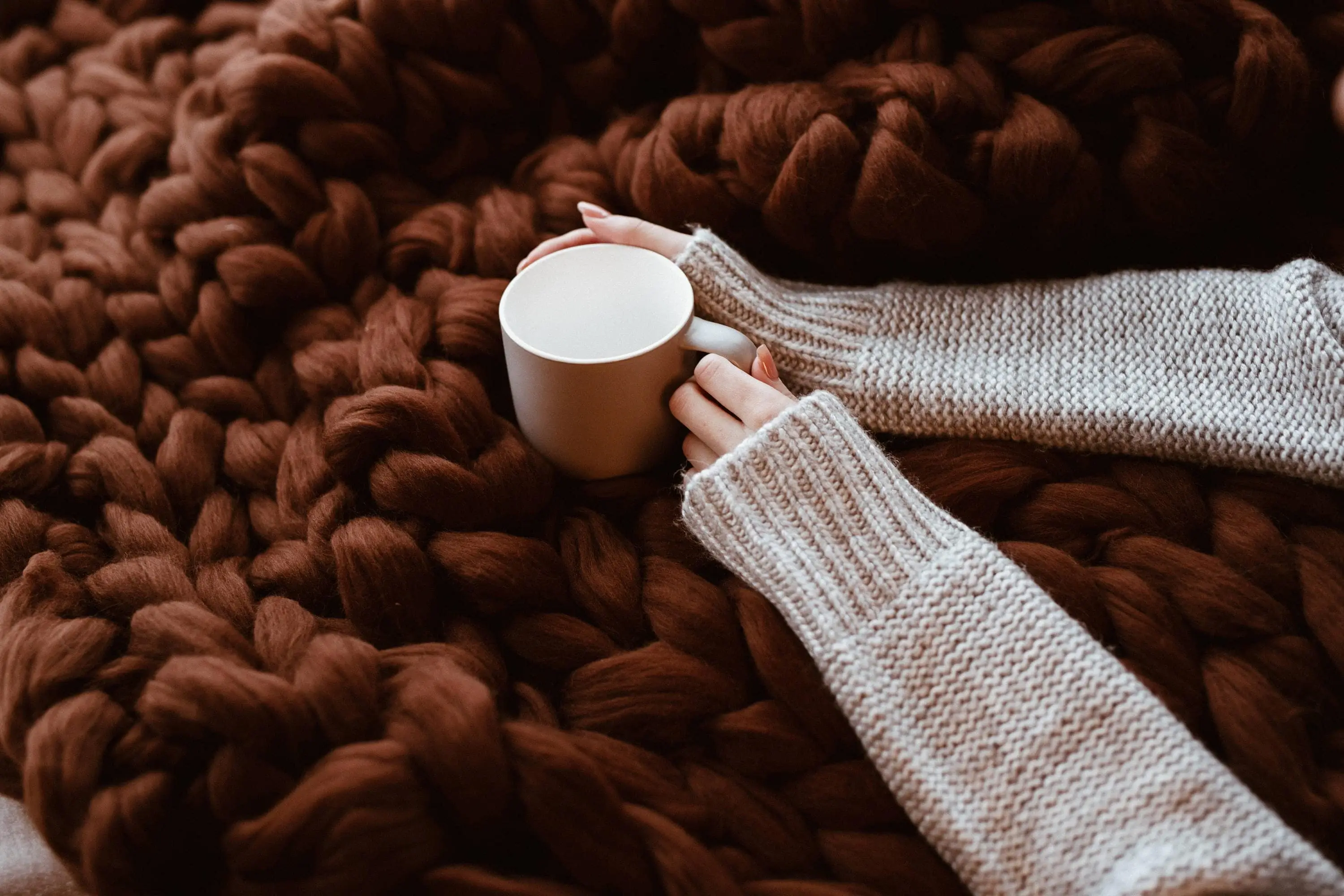 Cozy Wool Throw